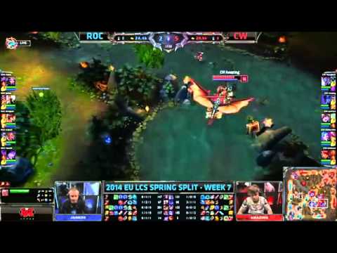 ROCCAT vs Copenhagen Wolves | ROC vs CW | Season 4 EU LCS Spring Split W7D1 [HQ]