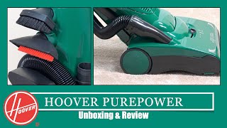Hoover U3330 PurePower Upright Vacuum Cleaner Unboxing & Review