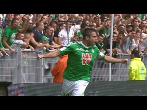 But Loïc PERRIN (50') - AS Saint-Etienne - Girondins de Bordeaux (2-1 - 2013/2014