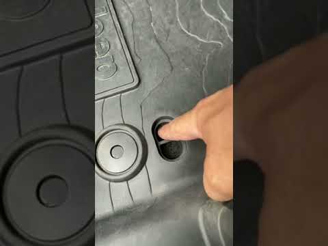 Floor mat drains #jeepwrangler #jeephacks #jeepjl