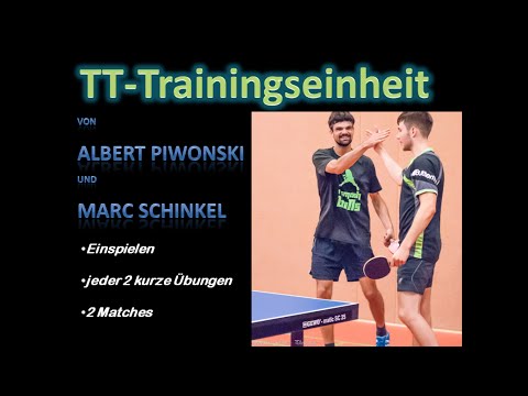 TT-Trainingseinheit | Albert Piwonski - Marc Schinkel