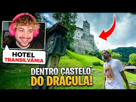 CONHECENDO O CASTELO DO DRÁCULA! (BIZARRO) - React Guelmi Por aí