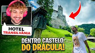 CONHECENDO O CASTELO DO DRÁCULA! (BIZARRO) - React Guelmi Por aí