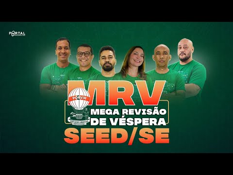 CONCURSO SEED/SE - MEGA REVISÃO DE VÉSPERA