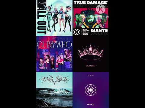 AESPA, BLACKPINK, ITZY, K/DA, PURPLE KISS, and TRUE DAMAGE (Mega Mashup)
