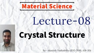 Download Lagu Material Science | Lecture-8 | Crystal Structure | Target IES Thumbnail