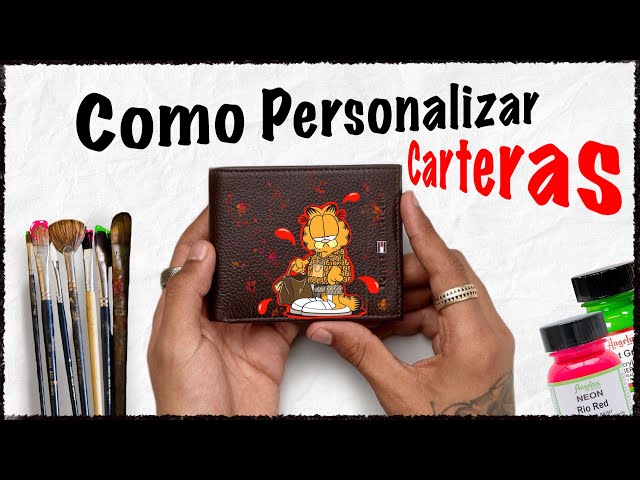 Vídeo relacionado con lorajewel Carteras para Hombre Personalizado con Iniciales Nombre Foto Billetero de Cuero Regalos Personalizados para Hombres Día del Padre Navidad San Valentín (Piel auténtica)