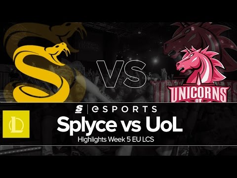 Highlights:SPY vs UOL (EU LCS Summer W5D1 Full Series)