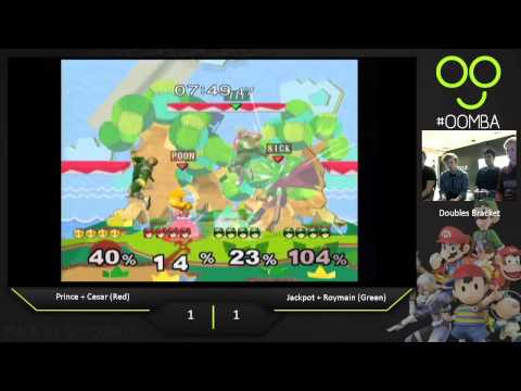 WMNO 2 - Prince + Cesar vs Jackpot + Roymain - SSBM