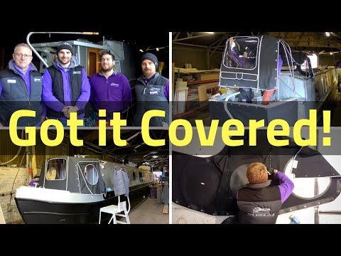 Narrowboat Cratch and Pram Covers - Design, Making, and Fitting - Ep. 34