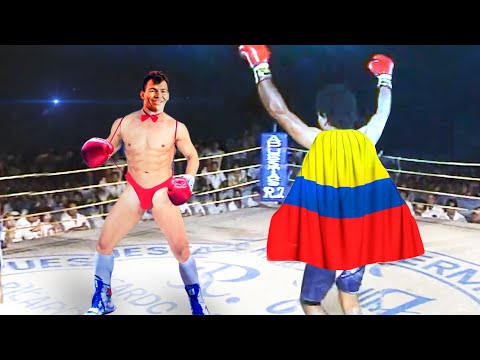 Cuando Maromero Paez Subió en TANGA ROJA para Pulverizar a la Promesa Colombiana