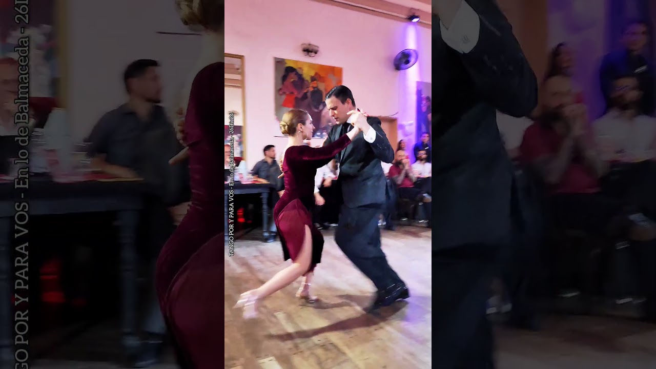 La Mulateada (Di Sarli) Ravena Abdyli y Matteo Antonietti. En lo de Balmaceda 26dic24 (2/3)