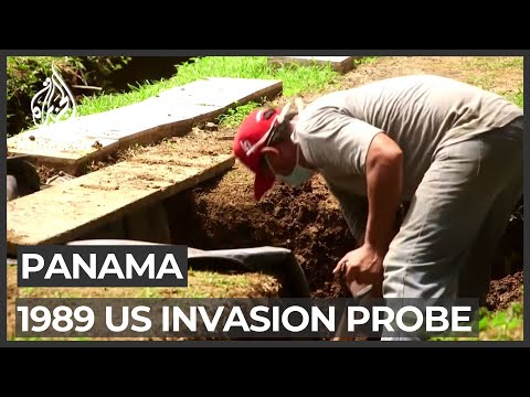 Panama exhumes victims of 1989 US invasion