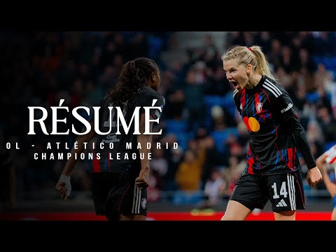 Résumé - OL Lyonnes 🆚 Atlético Madrid (4-0)