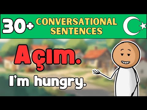 Learn Turkish and Practice With Short Sentences For Beginners - Learn Turkish @TurkishWithAman