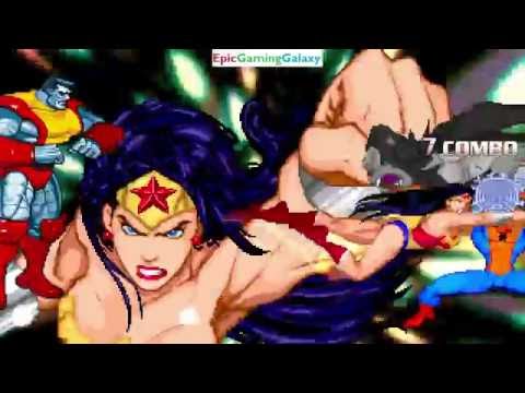Colossus And Gorilla Grodd VS Spider-Man And Wonder Woman In A MUGEN Match / Battle / Fight
