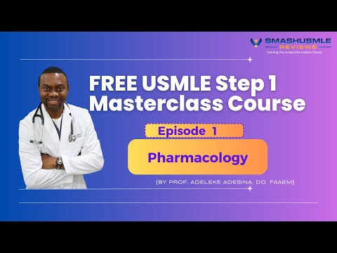 USMLE Step 1 Pharmacology Review- How to Study Pharmacology