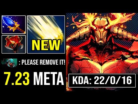 SUPERMAN PUNCH 7.23 Crazy Meta Sven Flying Toward Enemy 2 Hits Deleted ALL 100% IMBA DotA 2