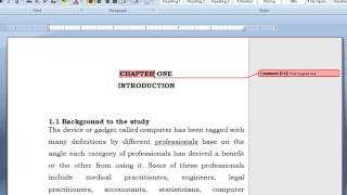 Simple way of removing Markup Area in MS WORD 2007