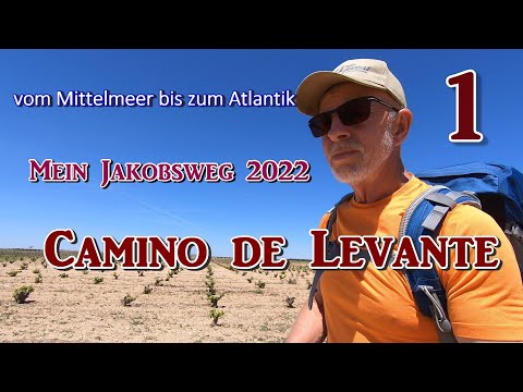 Camino de Levante, Jakobsweg Valencia-Zamora-Santiago 2022, Way of St. James, Teil 1, UHD