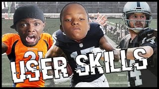 WHO'S BETTER? AQIB TALIB OR MICHAEL CRABTREE? - User Skills Challenge Ep.4