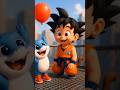 Kid Goku With Ballon 3D Animation Goku Dragonball Balloon