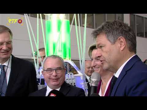 Bundeswirtschaftsminister Habeck besucht "the Länd"