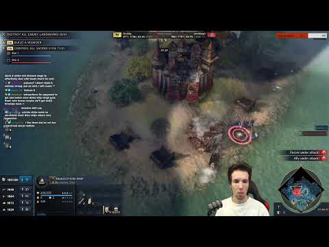 Demo ship range tested again [Age of Empires 4]