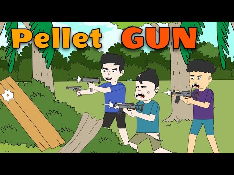 Larong Pellet Gun | Pinoy Animation