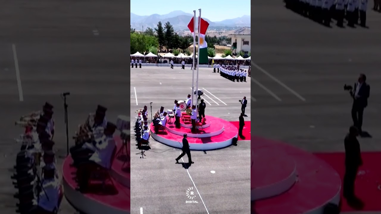 ڤیدیۆ | نێچیرڤان بارزانی تاجەگوڵینە لە بەردەم وێنەی مام جەلال لە کۆلێژی سەربازیی قەڵاچوالان دادەنێت