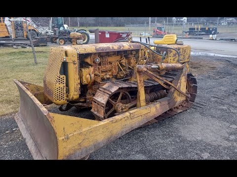 1942 CAT D2 Starting Procedure (Pony Engine/Diesel Engine)