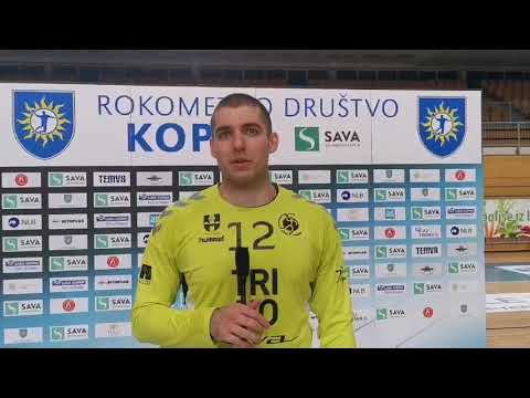 Izjava po tekmi, Aleksandar Tomić, RK Trimo Trebnje