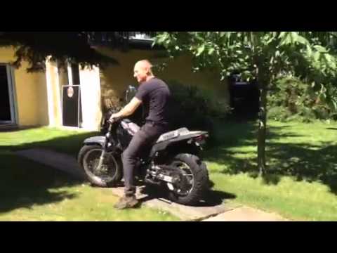 Yamaha TW 125 läuft super