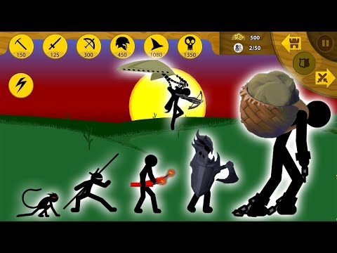 ALL CHAOS UNITS VS ALL ORDER UNITS MAX UPGRADE | STICK WAR LEGACY