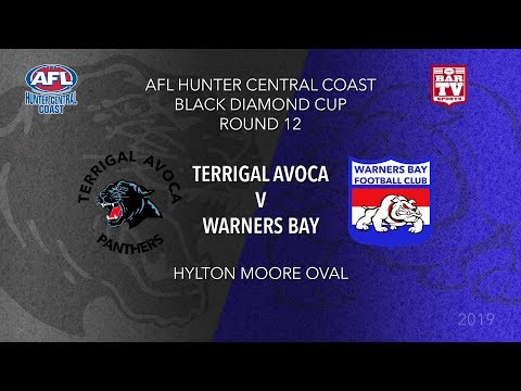 2019 HCCAFL Black Diamond Cup - Round 12 - Terrigal Avoca Panthers v Warners Bay Bulldogs