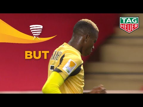 But Victor OSIMHEN (19') / AS Monaco - LOSC (0-3) (1/8 de finale)  (ASM-LOSC)/ 2019-20