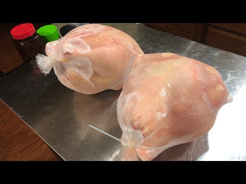 Using Heat Shrink Bags to Package Chickens