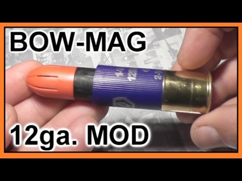 BOW-MAG Arrow Heads SHOTGUN MOD-  Will it Supersonic?