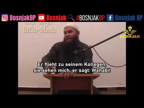 Sie tadeln uns, sie selbst sind zum Tadeln! - Sheikh Muhidin Halilović #BosnjakBP