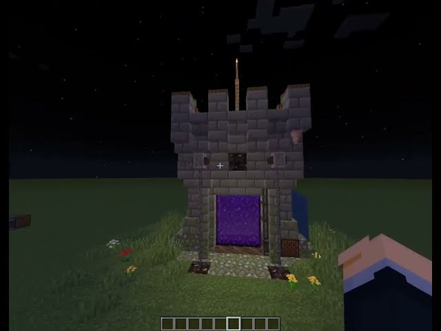 The Nether Portal Door Minecraft Map