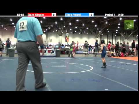 INTERMEDIATE 59-65 - Blaze Klingler vs. Ethan Freund