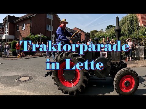 Traktorparade in Lette 10.09.2023