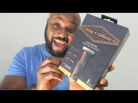 Unboxing King C Gillette from Braun