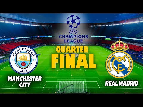 Manchester City vs Real Madrid | Match UEFA Champions League, quarter-finals | Game play PES 21
