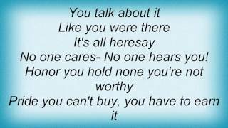 Agnostic Front - No One Hears You Lyrics