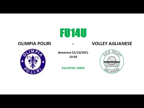 FU14U - OLIMPIA POLIRI vs VOLLEY AGLIANESE