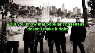 Popular Consensus - Bad Religion - (HD) Lyrics on screen