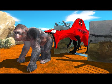 Run Away From Deadpool Animal Revolt Battle Simulator