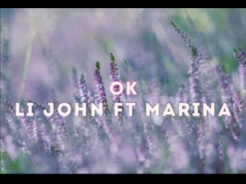 OK by Marina ft Li John(Lyrics video)