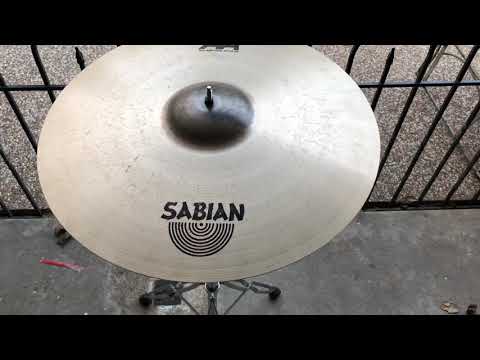 SABIAN 20” AA Raw Bell Crash - Repaired
